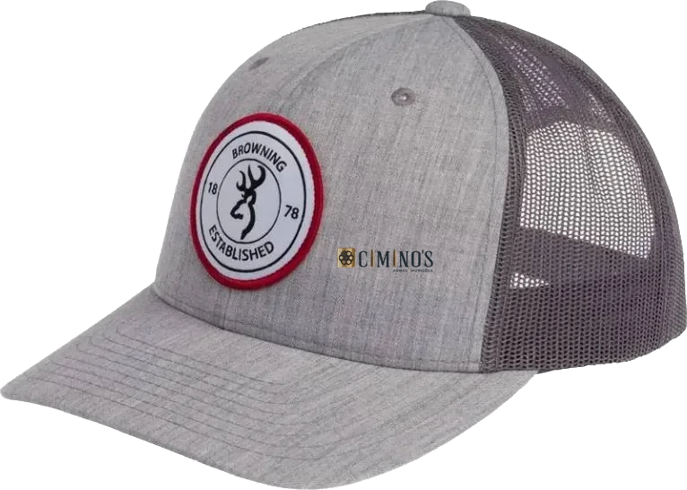 Boné Browning Scout mesclado cinza