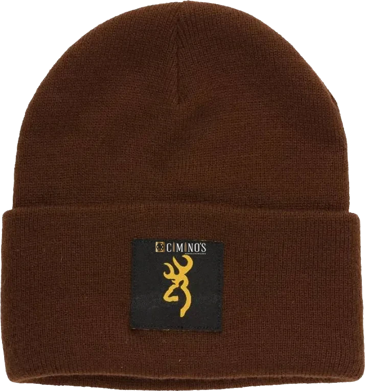 Gorro Browning marrom