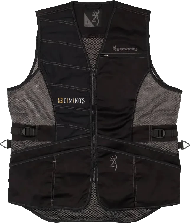 Colete Browning Ace Shooting preto/preto