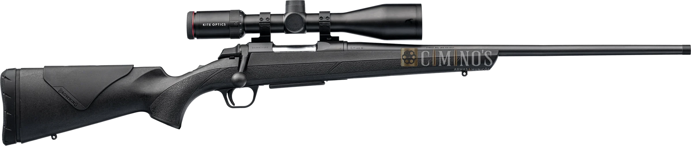 A-Bolt 3+ Composite Threaded, rifle de ferrolho Browning