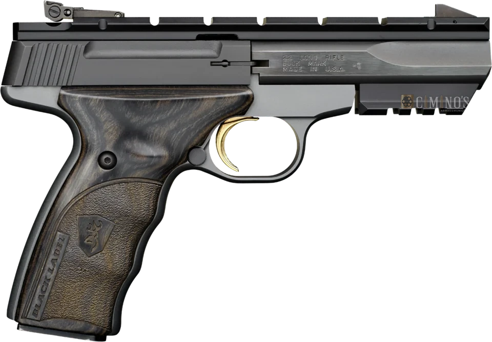 Buck Mark Black Label, pistola semiautomática de tiro esportivo Browning