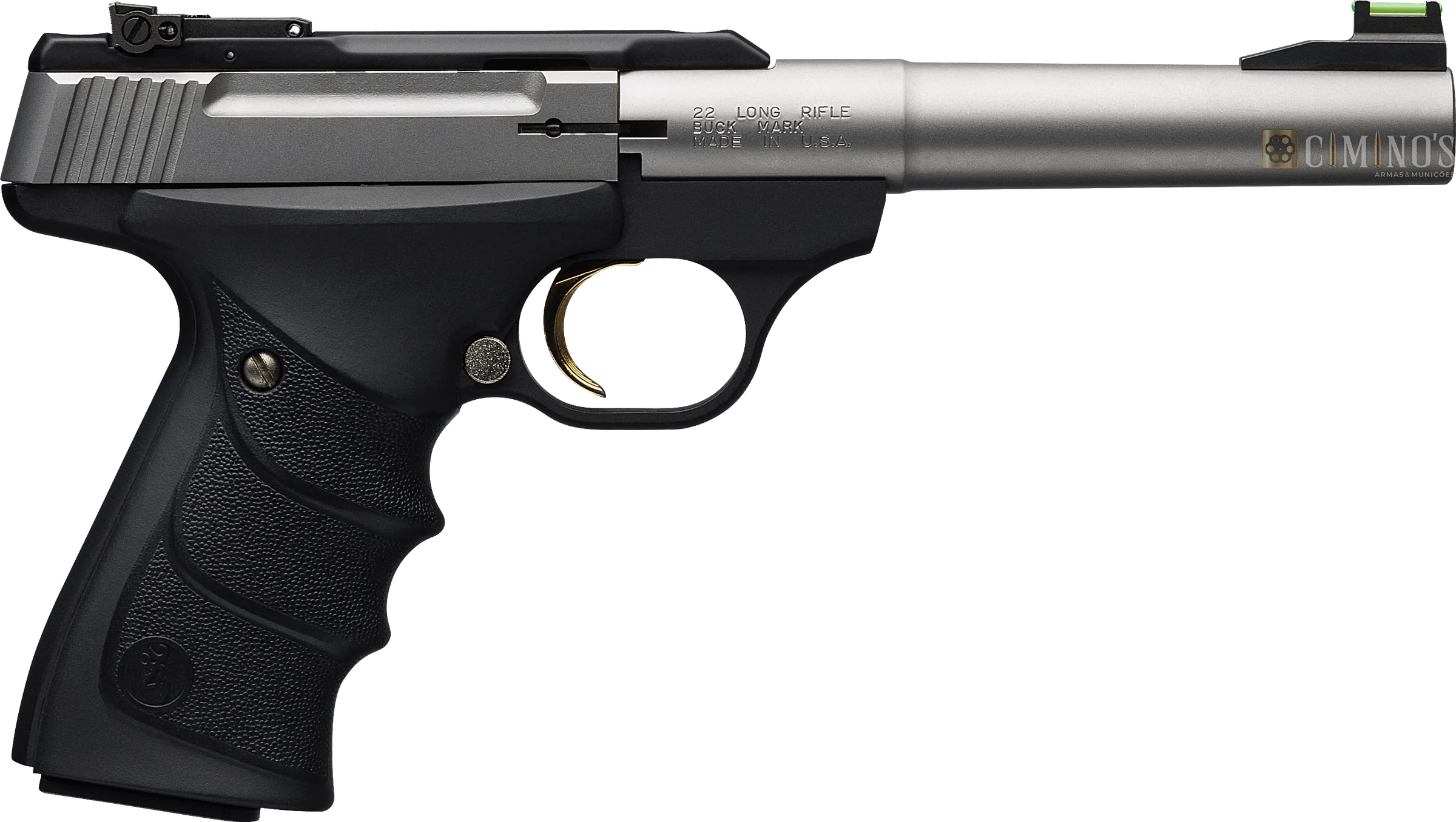 Buck Mark Camper, pistola semiautomática de tiro esportivo Browning