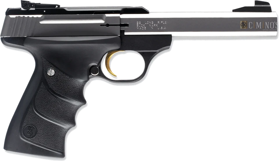 Buck Mark Standard Stainless URX, pistola semiautomática de tiro esportivo Browning
